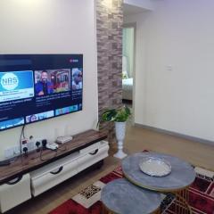 celestial two bedroom apartment with heated swimming pool fully equipped gym ample parking space children playing ground and a relaxing rooftop with amazing scenic views