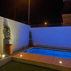 Modern House private Pool, Rooftop & beach view