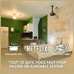 NG Prestige - Lille I Roubaix Centre - 121 - Balnéo - Kitchenette - Terrasse