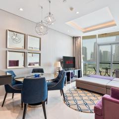 Stylish 2BR - Near Burj Khalifa & City Views