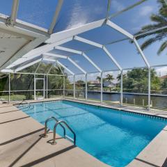 5 Mi to Beach Canalfront Home in Cape Coral!
