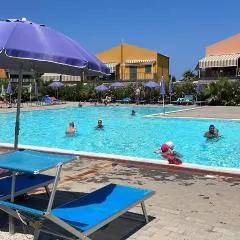 Seaside retreat in a tourist village