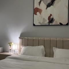 أستديو هادئ وأنيق بسرير ماستر