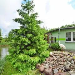Holiday Home near Ko obrzeg with Private Pond, cleaning included