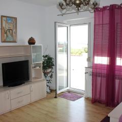 Serene Sea View Krk Apartment with Balcony - Two Bedroom Apartment with Sea View and Balcony