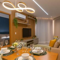 Resort Urbano a 2 Min da Praia – Jacuzzi + Piscina e Lazer Completo