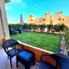 Doblex Beach Chalet with Private Garden in Reem ElFala Resort