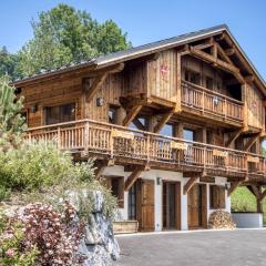 Chalet familial vue MontBlanc