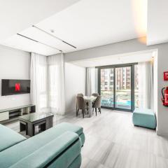 The Axis Luxe Loft 1 BDR Al Jazi New Cairo