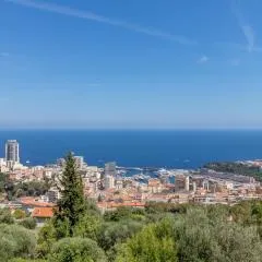Le Mas d'Angeline - Vue mer jardin commun parking voiture obligatoire 10min voiture Monaco route étroite pente raide croisement limité voir photos - Sea view shared garden parking car mandatory 10min car Monaco narrow steep road limited passing see photos