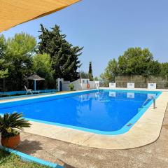 Charming Holiday Home with Pool and Sea View