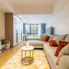 Elegantly furnished studio with swimming pool ,gym and city breathtaking views