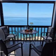 Very Romantic Seaview Apartment Patalavaca Mogán with Warm Pool