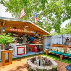Outdoor Bar and Fire Pit Central Clearwater Condo!