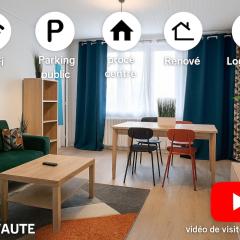 Elegant T3 renove, wifi, 6 personnes max