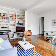 Charmant 70m2 pour 4 pers Rue de Crussol Paris