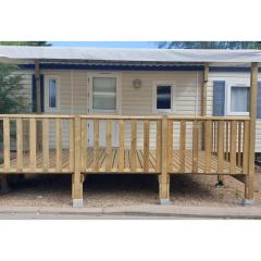 Mobil-home - TV - Camping Vic-la-Gardiole 4 étoiles - MH-A019