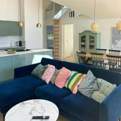 Modern House In Second Row At Rude Strand