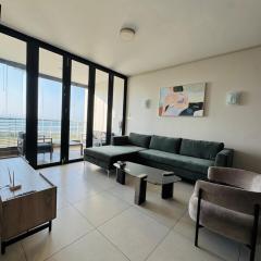 Accommodation Front - Breathtaking 4 sleeper with Sea Views