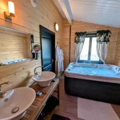 Chalet détente avec spa et sauna près des 1000 Étangs - FR-1-583-468