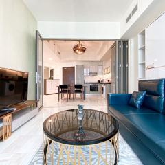 Stylish 1-Bedroom-Sleeps 4- Apartment -Bayz by Danube, Business Bay-29