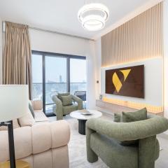 Vogue Spacious Brand new Three Bedroom Located Binghatti Creek, Smart Home with Creek Harbour View & Big Balcony