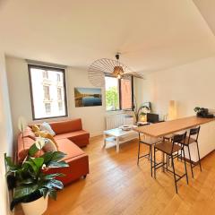 La Chocolatine - Climatiseur - 2 chambres - Wifi - Proche gare