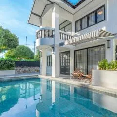 Luxury Pool Villa Jomtien-1 Min to Beach
