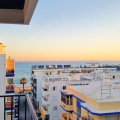 Quarteira flat AC balcony and view