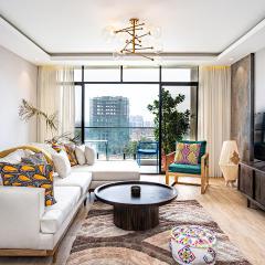 Volaire Luxury 2-Bedroom, Rooftop Swimming Pool, Gym, Workspace - Wonderiss Homes Westlands Living