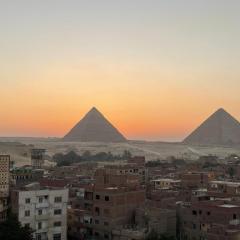 Topaz pyramids view