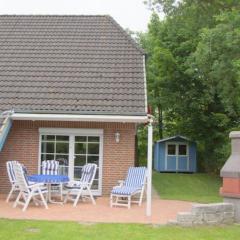 4 Personen Ferienhaus, Garten mit Zaun und Tor