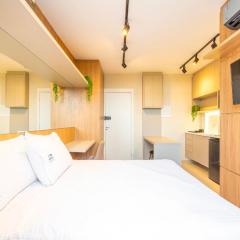 Flat moderno e aconchegante no Ecoville