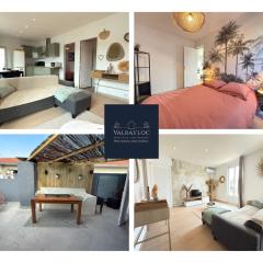 Valras-Loc Coquet Refait a Neuf avec Terrasse, a neuf au coeur de valras