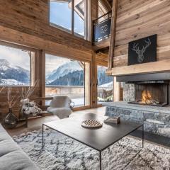 Chalet 5*, 5 chambres, SPA et sauna, proche pistes - FR-1-304-229