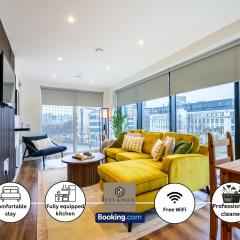 Modern 2 Bedroom Apartment By Paul & Malin Properties Short Lets & Serviced Accommodation Stretford With Free Parking & Gym Access