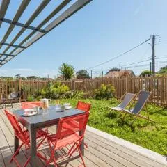Bel appartement avec jardin proche des plages