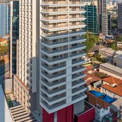 BookSampa Condomínio NexOne Faria Lima Moderno a 2 min do Metrô