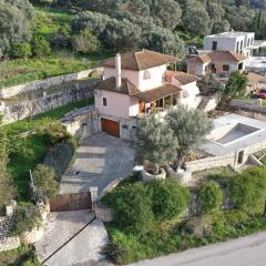 AVLEMONAS Nature Retreat View to Lefkada