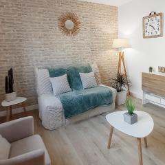 Charmant studio à 2 pas de la plage et du port