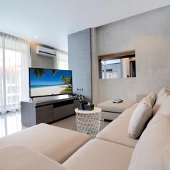 Fun, Beach & Topical Vibes! Pool View 2BR Apartment CTG P603-4 in Tropics Kamala Residence