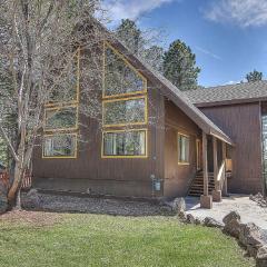 Luxury Hilltop Cabin Rental with Hot Tub Overlooking Forest in Flagstaff, Arizona