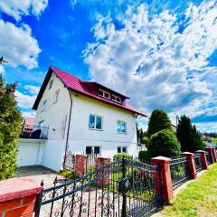VILLA SUNSHINE "SUNSHINE SUITE" NAD JEZIOREM KOMINEK i WANNA w SALONIE OGRóD BALKON