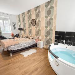 Jacuzzi privé, terrasse, Roubaix