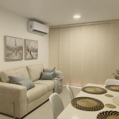 2 cuartos AC y piscina