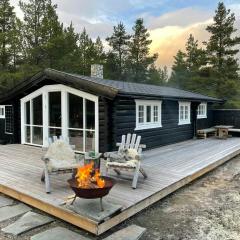 Log Cabin With Views Of Rondane Mountains