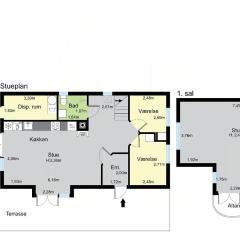 Sommerhus Midt I Naturen Med Havudsigt