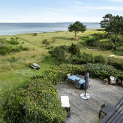 Beach House With Wild Roses And Sunbeams