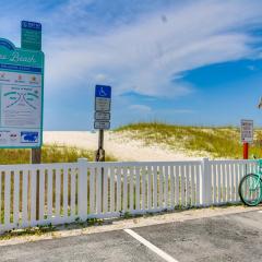 Walk to Beach Home with Ocean View in Navarre!