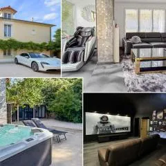 Villa avec jacuzzi, sauna&cinéma